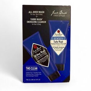 Jack Black All-Over Wash 2-pack - face, hair and body cleanser